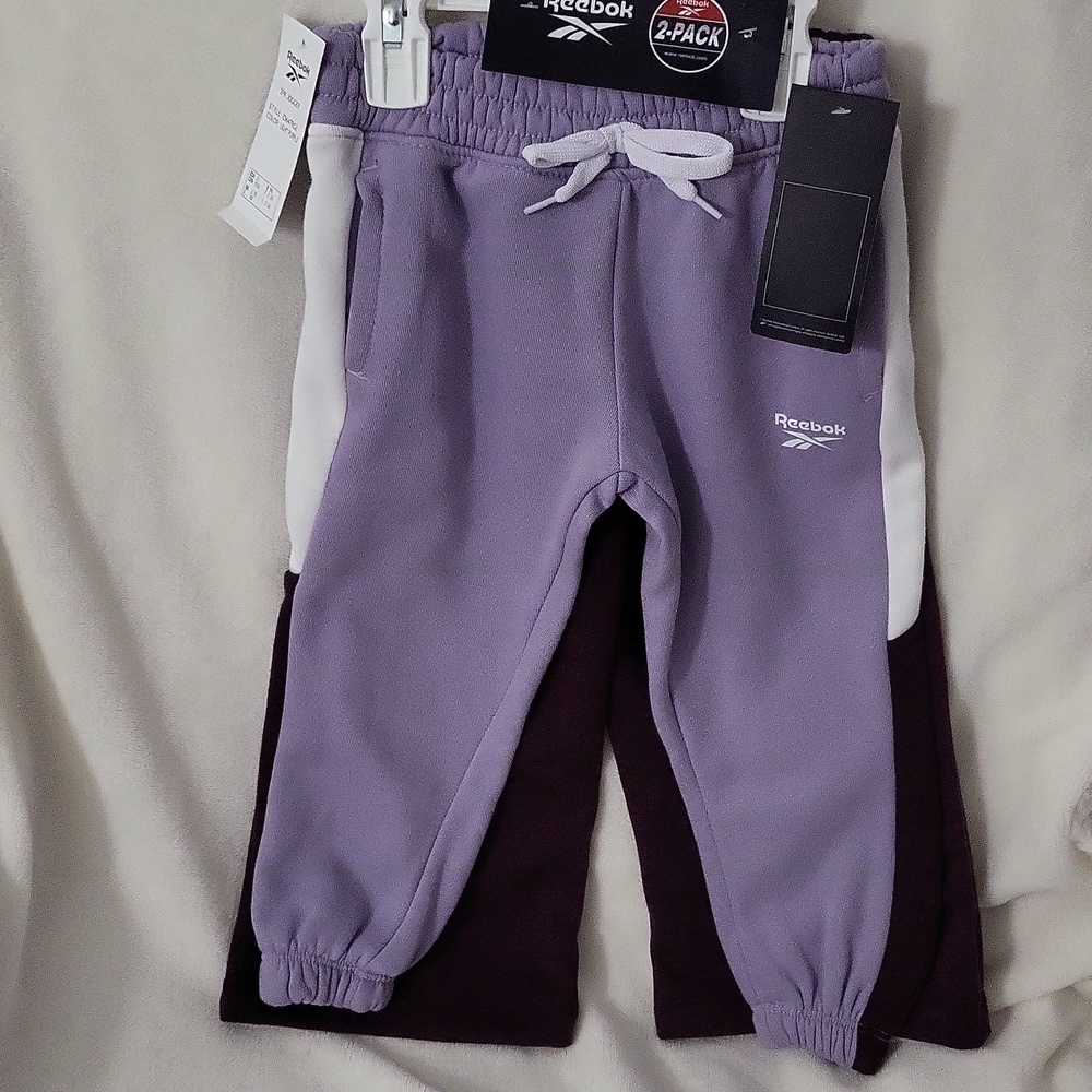 Reebok Deep Purple Pants Set - Picture 2 of 6